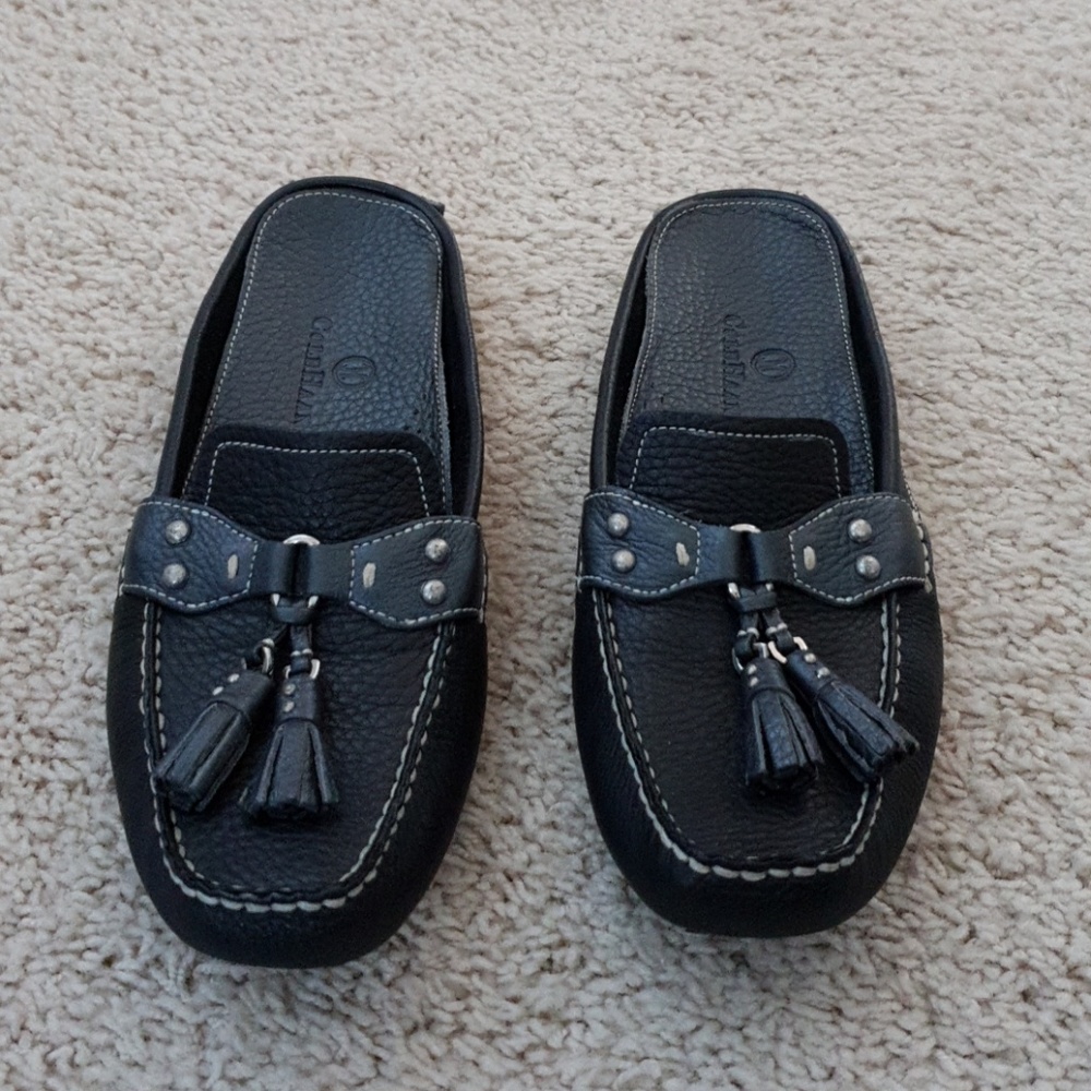 Cole Haan Shoes - Black Tassel Mule